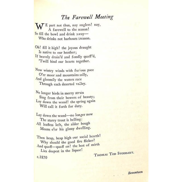 Traditional "An Angler's Anthology" 1932 Shepperson, A. B. For Sale - Image 3 of 6