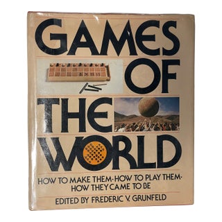 Games of the World Vintage Coffee Book For Sale