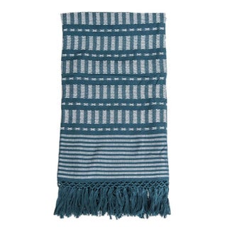Mexican Teal Blanket For Sale
