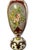 Antique Bohemian Cranberry Cut Glass Vase With Hand-Painted Enamel Flowers, Overlay, and Gilt. 12.75” Early 1900s Romantic Victorian For Sale - Image 4 of 12