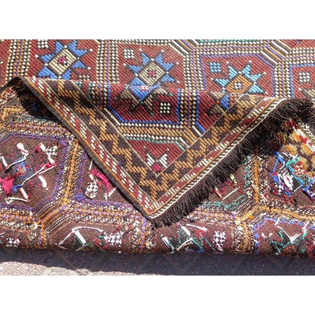 Vintage Turkish Kilim Rug - 74x123" For Sale - Image 11 of 12