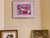 Abstract Collage Art Print in Silver Frame and Signed by Artist For Sale In Palm Springs - Image 6 of 8