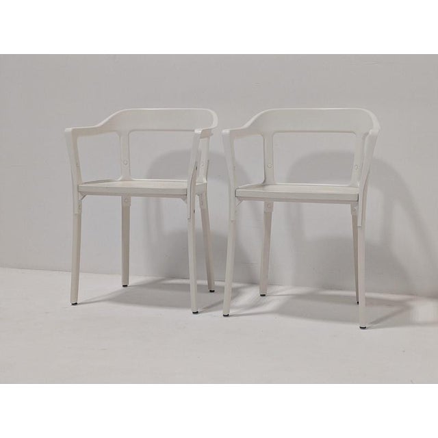 SteelWood Chairs from Magis, Set of 2 For Sale - Image 9 of 13