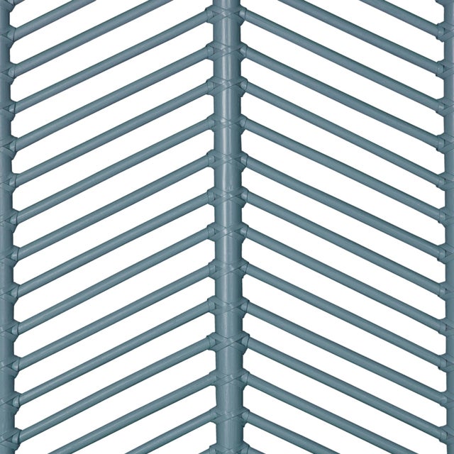 Not Yet Made - Made To Order Liam Headboard King - Regatta Blue For Sale - Image 5 of 6