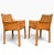 Pair Mario Bellini "Cab 413" Chairs for Cassina, Italy C. 1970 For Sale - Image 4 of 7