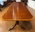 Traditional Multi-Banded Mahogany Dining Table by Leighton Hall - Showroom Sample For Sale - Image 13 of 18