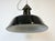 Black Industrial Black Enamel Factory Lamp with Cast Iron Top from Elektrosvit, 1950s For Sale - Image 8 of 16