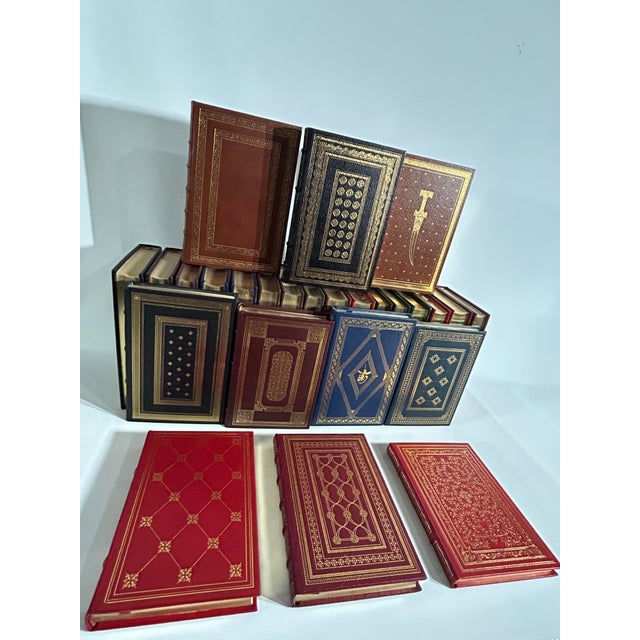 Traditional 1980s Vintage Franklin Library, Signed First Edition Society Collection, Leather Books - 26 Pieces. For Sale - Image 3 of 12