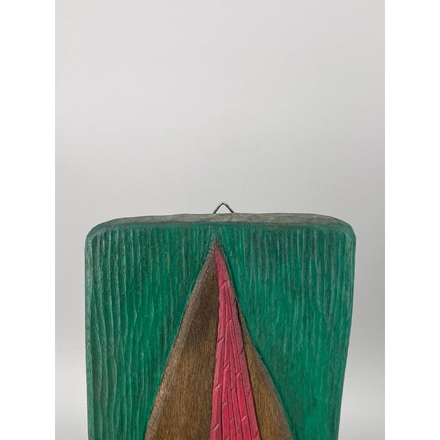 Henryk Zegadlo, Violinist with Blue Violin, 1980s, Wood For Sale - Image 11 of 13