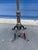 Monterey Furniture 1930s Original Monterey Old Wood and Copper Floor Lamp For Sale - Image 4 of 6