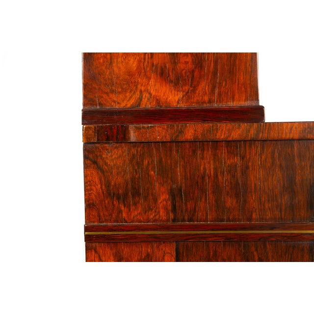 Pair of English Regency Rosewood Bookcase Cabinets Att. John McLean C. 1820 For Sale - Image 17 of 18
