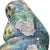 Green Anthropomorphic Adoring Frog Mushroom Cement Sculpture Yard Art Loving Statue For Sale - Image 8 of 18