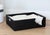 Artifacts Rattan Rectangular Storage Basket in Tudor Black - 20" For Sale - Image 9 of 11