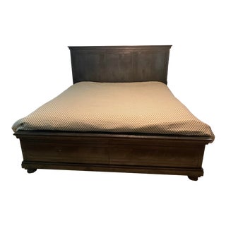 Restoration Hardware Annecy Metal King Bed For Sale