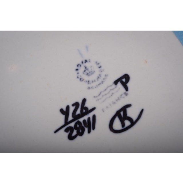 Ceramic Tenera Faience Bowl by Kari Christensen for Royal Copenhagen, 1960s For Sale - Image 7 of 8