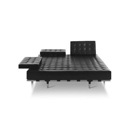 Modern Steel and Leather Prive Sofa by Philippe Starck for Cassina For Sale - Image 3 of 13