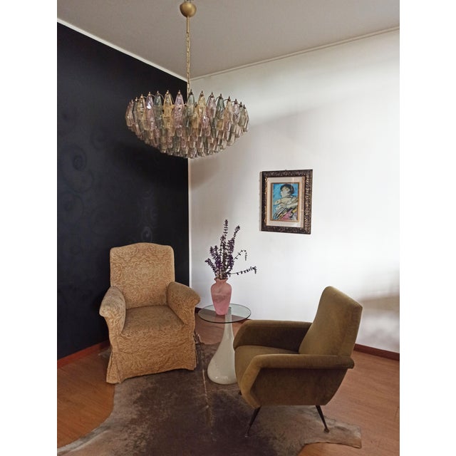 Murano Glass Chandelier in 185 Multicolored Glasses, 1990s For Sale - Image 6 of 18