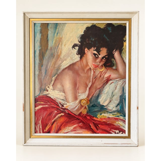 Charles Roka, Roma Woman Portrait, 1960s, Archival Pigment Print For Sale - Image 8 of 8