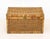 Chinese Chinese Brass Mounted Woven Wicker Chest For Sale - Image 3 of 9