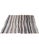 1960s Black White Vintage Hemp Kilim Rug - 6`6″ X 6`1″ For Sale - Image 5 of 6