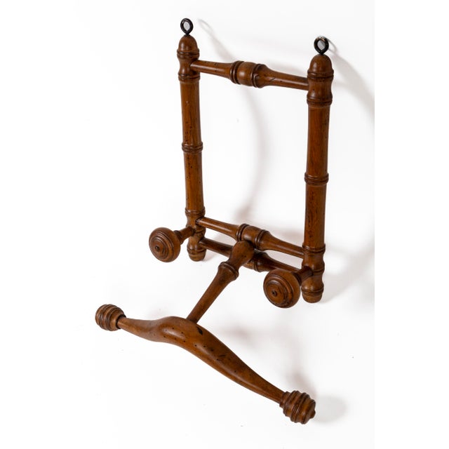 Antique Faux Bamboo Coat Rack, France, Circa 1910 For Sale - Image 9 of 9