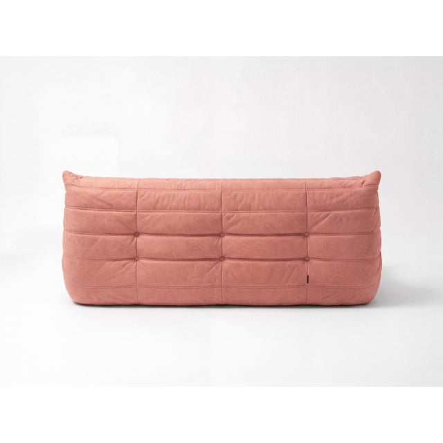 Togo Sofa Set in Pink by Michel Ducaroy for Ligne Roset, Set of 5 For Sale - Image 4 of 14