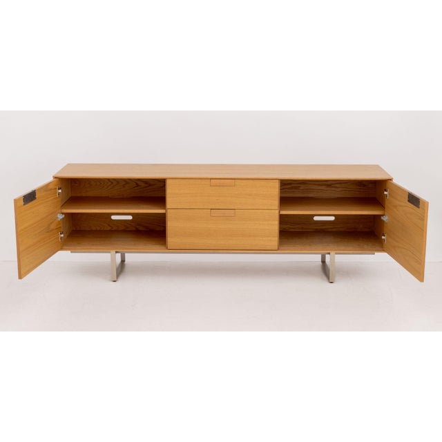 Blu Dot Series 11 White Oak Sideboard For Sale - Image 4 of 9