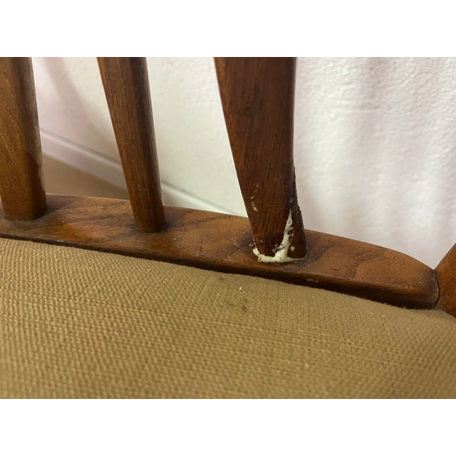 Brown Bentwood Chairs from Tempestini, 1950s, Set of 6 For Sale - Image 8 of 9