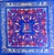 Hermès Early America 1 Silk Scarf 1981 This delightful Hermes scarf pays homage to 18th-century American folk art, with a...