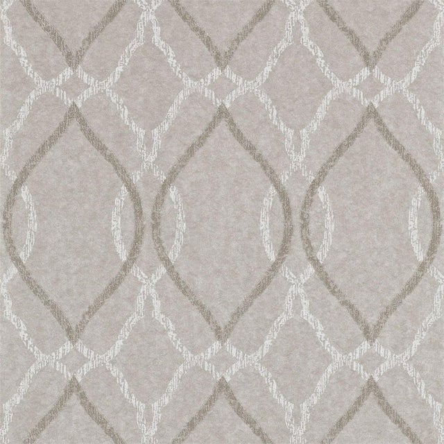 Harlequin Comice Wallpaper in Platinum - a Sample For Sale