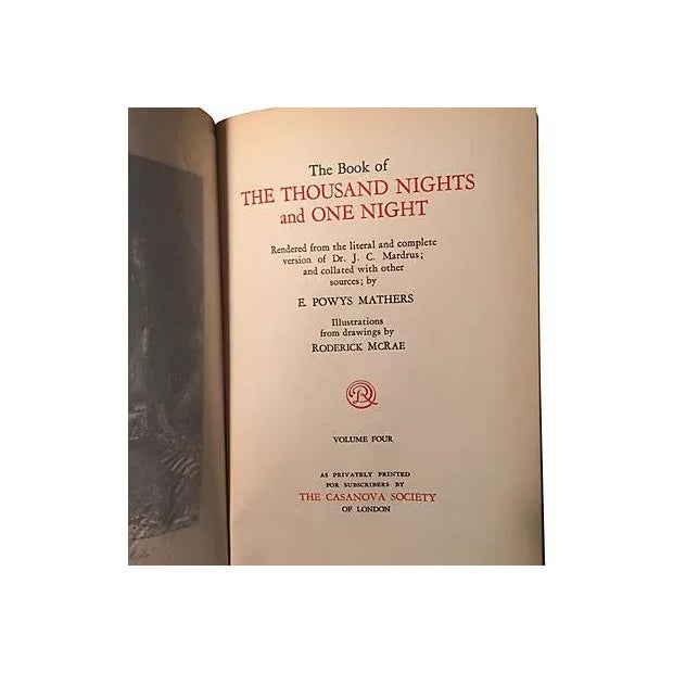 Mid-Century Modern The Thousand and One Nights Book For Sale - Image 3 of 5