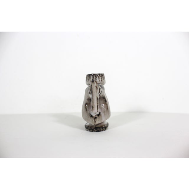 Mid 20th Century Mid Century Pottery Candleholder For Sale - Image 5 of 10
