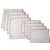 An elegant vintage eight-piece table linen collection by Lynn Chase, featuring beautifully embroidered oak leaves and...