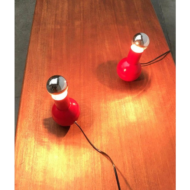 Mid-Century Space Age Balancing Table Lamps, 1960s, Set of 2 For Sale - Image 12 of 18