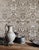 English Morris & Co Pure Lodden Wallpaper in Taupe/Gold - a Sample For Sale - Image 3 of 3