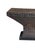 Solid Teak Wood Console Table Espresso Finish Modern Organic For Sale - Image 4 of 8