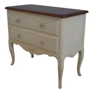 Ethan Allen Country French 2 Drawer Dresser Chest For Sale