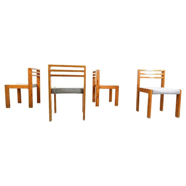 SG 1200 Dining Chairs by Cees Braakman for Pastoe, 1970s, Set of 4 For Sale - Image 12 of 12