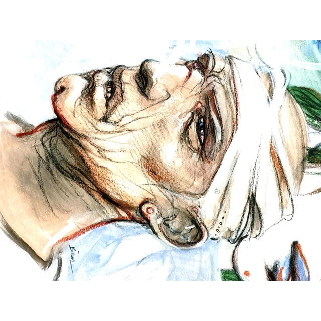 Enki Bilal - Athena - Original Lithograph 2012 For Sale - Image 4 of 7