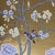 Chinoiserie Gold Leaf Chinoiserie Hand-Painted Lavender Peony & Peacock Wall Panels (Set of 2) For Sale - Image 3 of 3