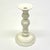 Eclectic Creamy White Ceramic Candle Holder Curation - Group of 5 For Sale - Image 4 of 12