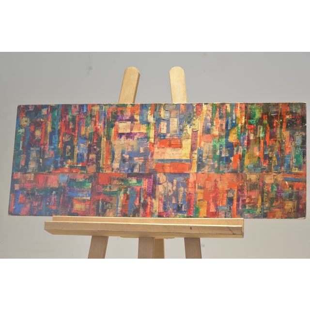 Abstrakte Komposition, Monogrammed W.A. '56 For Sale - Image 7 of 7