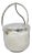 Vintage Art Deco Silver Plated Reticulating Hinge Bar Ice Bucket by Towle For Sale