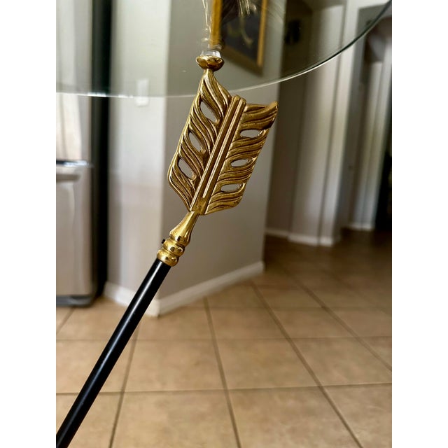 Pair of French Jansen Arrow Directoire Side Tables For Sale - Image 11 of 12