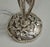 1920s Degue French Art Deco Table Lamp 1930s - Floral Glass & Nickeled Bronze For Sale - Image 5 of 9