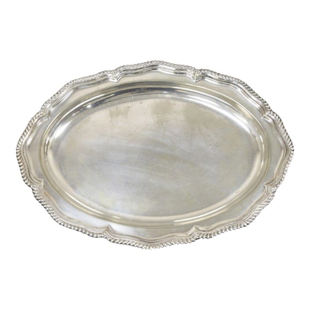 Antique Tiffany & Co. Makers Silver Soldered Oval Vegetable