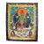Chinese Painted Thangka of Bodhisattva Green Tara For Sale
