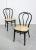 Bentwood No. 218 Chairs, Set of 2, in Restored conditions. Designed before 1890 This piece is designed in the style of the...