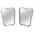 Wall Mirrors in the style of Gio Ponti for Fontana Arte, Italy, 1950s For Sale - Image 17 of 17