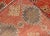 Turkish Vintage Tulu Rug With Geometric Medallions in Orange, Butter, Gray and Brown For Sale In Atlanta - Image 6 of 7
